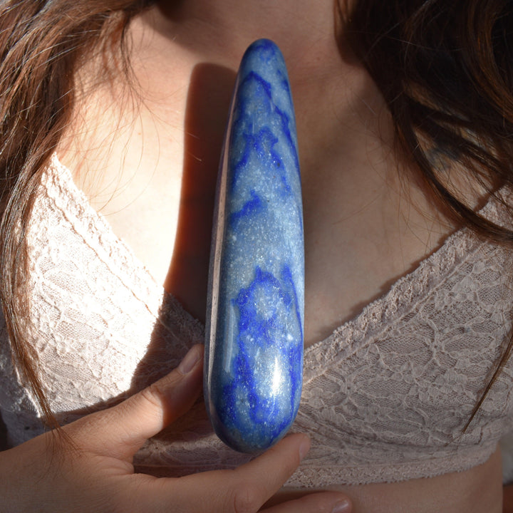 Classic | Blue Quartz Pleasure Wand